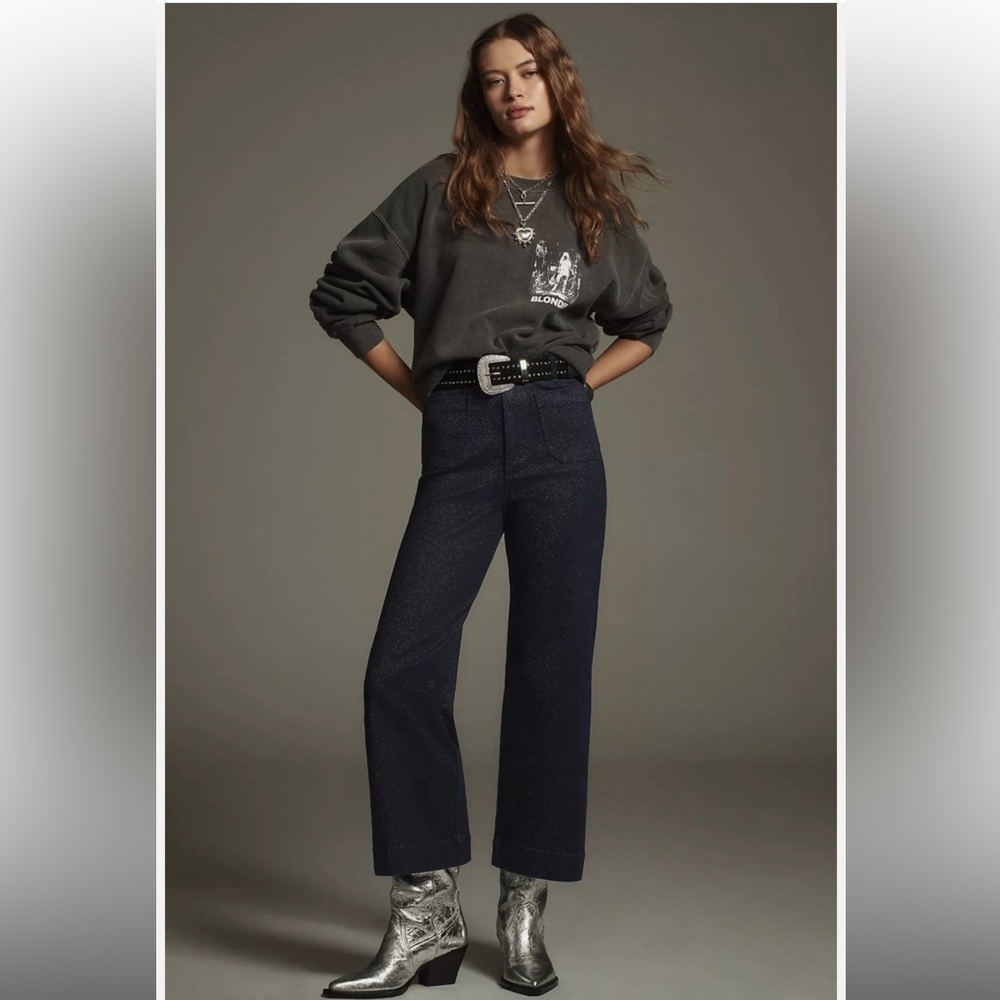 Colette Pants in sparkle denim size 29